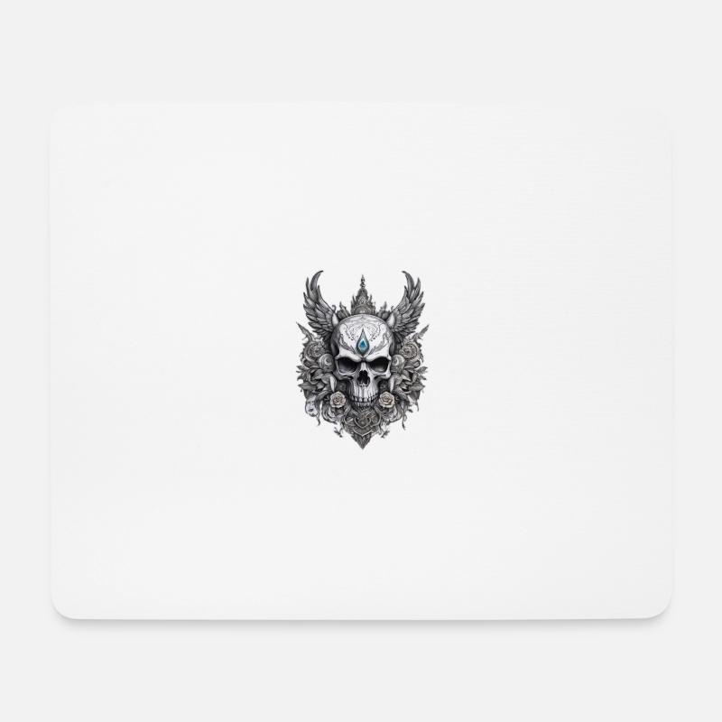 Tattoo Shirt Print - Mouse Pad (horizontal) - white