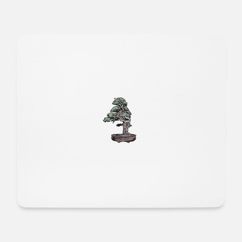 Bonsai - Mouse Pad (horizontal) - white