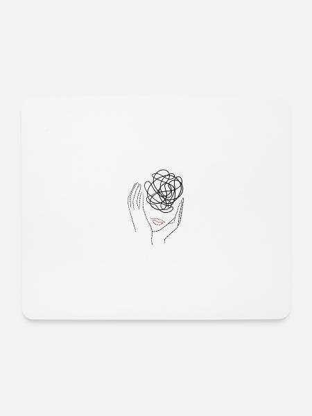 Confusion - Mouse Pad (horizontal) - white