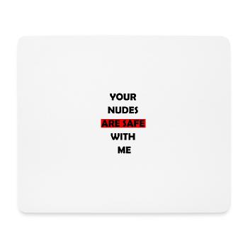 your nudes - Mouse Pad (horizontal) - white - Front