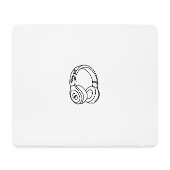 Casques - Bande dessinée - Aimpursuit - Tapis de souris (format paysage) - blanc - Devant