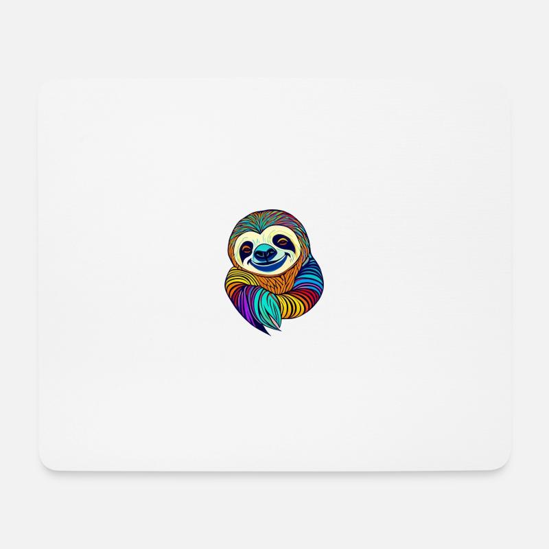 Sloth - Mouse Pad (horizontal) - white