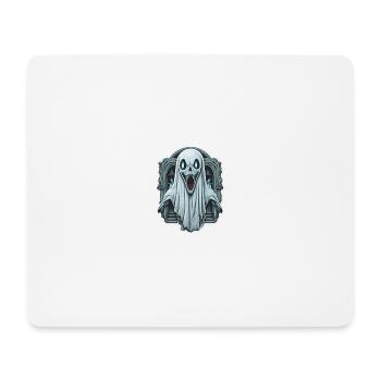 Gespenst - Mousepad (Querformat) - Weiß - Vorne
