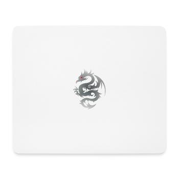 Grey Dragon - Mouse Pad (horizontal) - white - Front