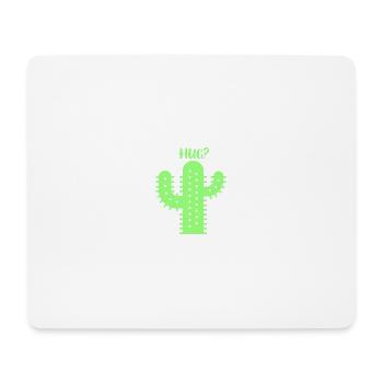 Cactus Hug - Mouse Pad (horizontal) - white - Front