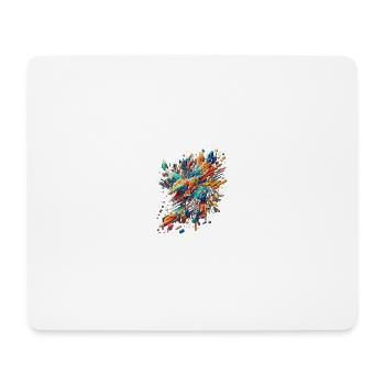 Voxel Circuitry - Mouse Pad (horizontal) - white - Front
