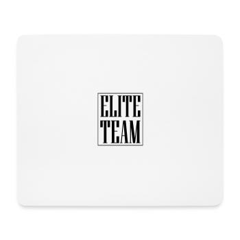 Elite Team - Mousepad (Querformat) - Weiß - Vorne