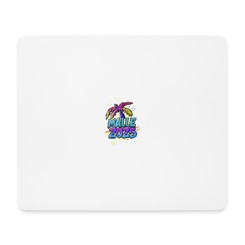 Malle 2025 Palm Tree - Mouse Pad (horizontal) - white - Front