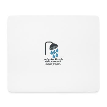 Tränen - Mousepad (Querformat) - Weiß - Vorne