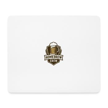 Emblème de l’équipe de la brasserie à domicile - Tapis de souris (format paysage) - blanc - Devant