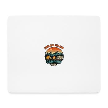 Endlich Urlaub Camping 2026 Wohnmobil  - Mousepad (Querformat) - Weiß - Vorne