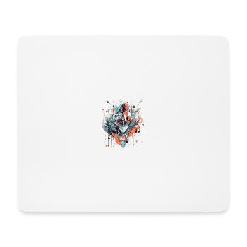 abstract design - Mousepad (Querformat) - Weiß - Vorne