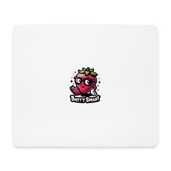 Petits fruits intelligents - Tapis de souris (format paysage) - blanc - Devant