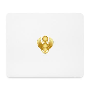 Scarabée d'or antique - Tapis de souris (format paysage) - blanc - Devant