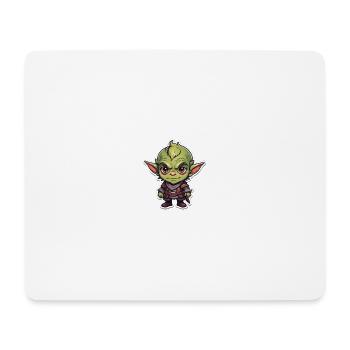 Dungeons Brücken Troll - Mousepad (Querformat) - Weiß - Vorne