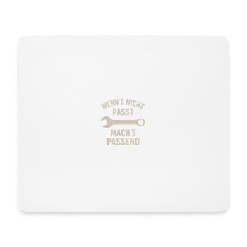 Tool Joke for Men - Mouse Pad (horizontal) - white - Front
