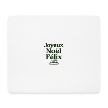 Joyeux Noel Felix - Tapis de souris (format paysage) - blanc - Devant