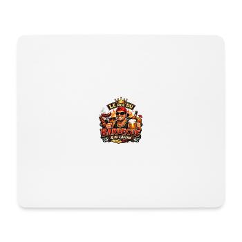 APERO BARBECUE - Tapis de souris (format paysage) - blanc - Devant