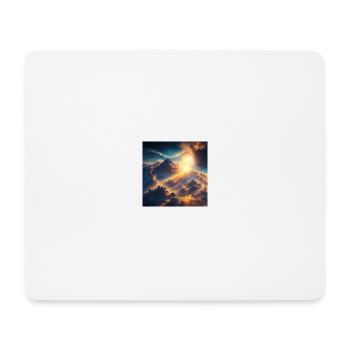 A majestic planet - Mousepad (Querformat) - Weiß - Vorne
