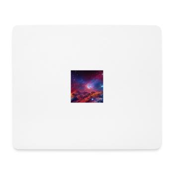 A vast colorful nebula - Mousepad (Querformat) - Weiß - Vorne