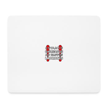 Wir sind bei so vielen Dieben 2 - Mousepad (Querformat) - Weiß - Vorne