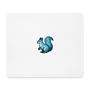 Soul Animal and Guardian Being: Squirrel - Mouse Pad (horizontal) - white - Front