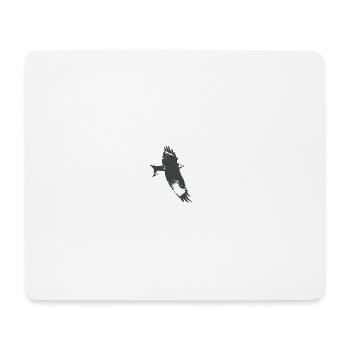 Eagle, falcon, falcon - Mouse Pad (horizontal) - white - Front