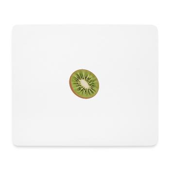 kiwi healthy fruit gift - Mouse Pad (horizontal) - white - Front