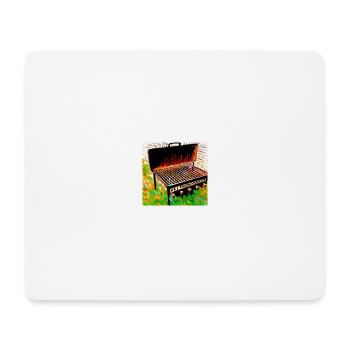 Grill der 50er Jahre - Mousepad (Querformat) - Weiß - Vorne