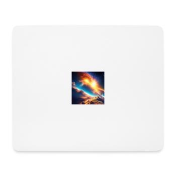 A vibrant planet - Mousepad (Querformat) - Weiß - Vorne