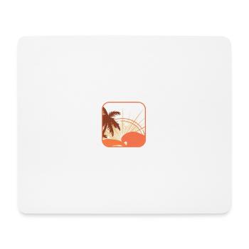 Tropical landscape - Mouse Pad (horizontal) - white - Front