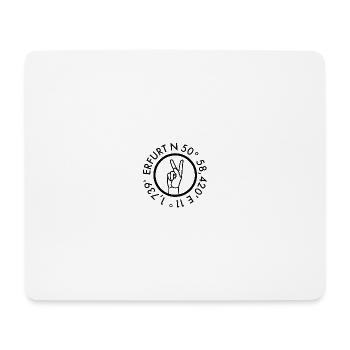 Erfurt Heimatstadt Local - Mousepad (Querformat) - Weiß - Vorne