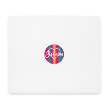 MOTHER'S DAY. HAPPY MOTHER'S DAY. MOM - Mouse Pad (horizontal) - white - Front
