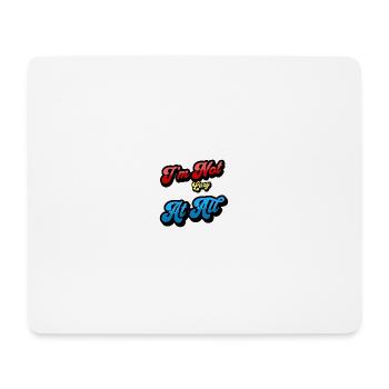 I'm not lazy, just efficiently relaxed - Mouse Pad (horizontal) - white - Front