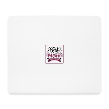 Best Mom Forever in the Heart - Mouse Pad (horizontal) - white - Front