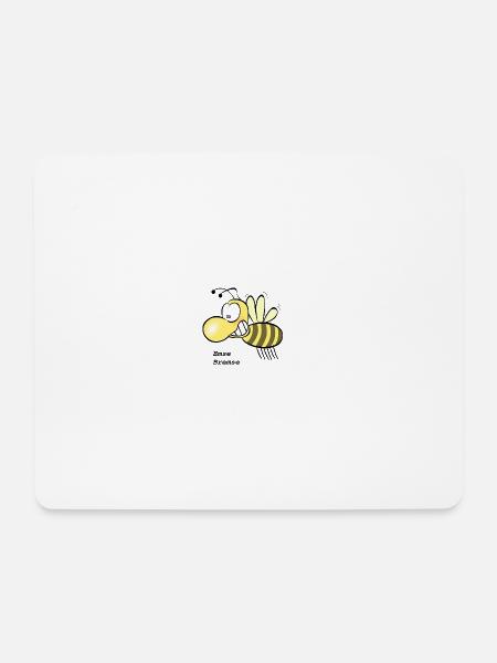 Emse Bremse - Mousepad (Querformat) - Weiß