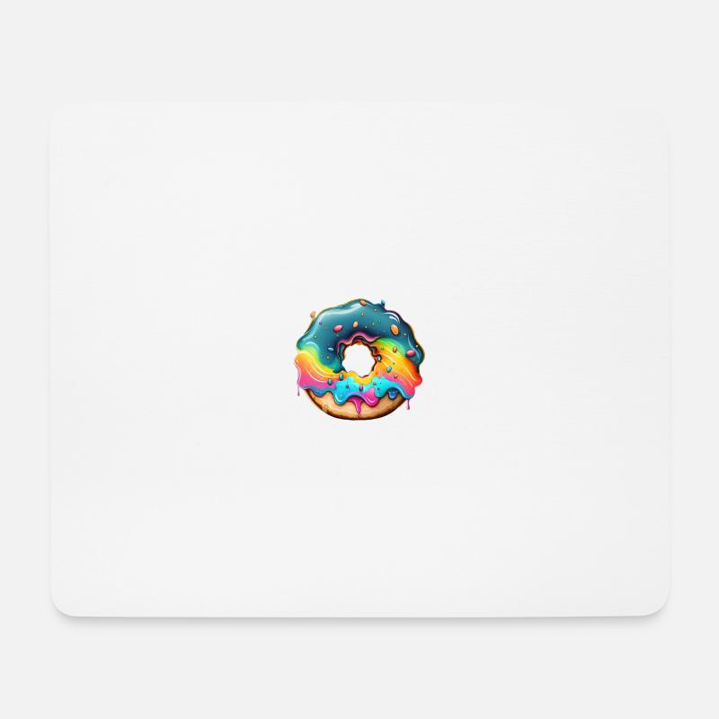 DONUT - CREME - Mousepad (Querformat) - Weiß