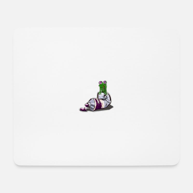Oil Frog - Mouse Pad (horizontal) - white
