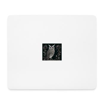 uhu uhu - Mousepad (Querformat) - Weiß - Vorne