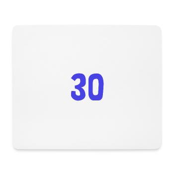 30. 30 YEARS. 30th ANNIVERSARY. 30TH ANNIVERSARY. - Mouse Pad (horizontal) - white - Front