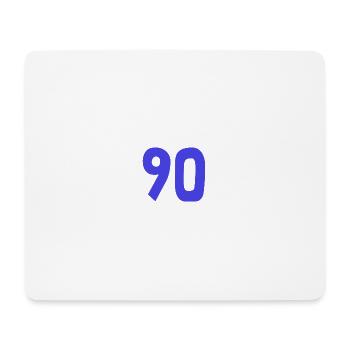 90. 90 JAHRE. 90-JÄHRIGES JUBILÄUM. 90-JÄHRIGES JUBILÄUM. - Mousepad (Querformat) - Weiß - Vorne