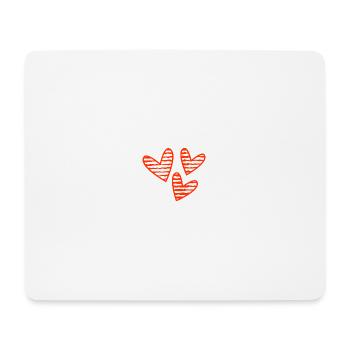 LIEBE. PAAR. ICH HABE GERADE GEHEIRATET. Junggesellinnenabschied. VALENTINSTAG. - Mousepad (Querformat) - Weiß - Vorne
