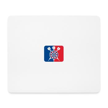 Dart Logo 2025 - Mousepad (Querformat) - Weiß - Vorne