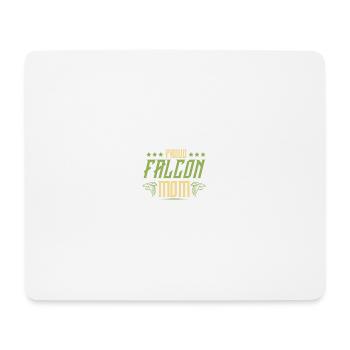 Falconry Mom - Mouse Pad (horizontal) - white - Front