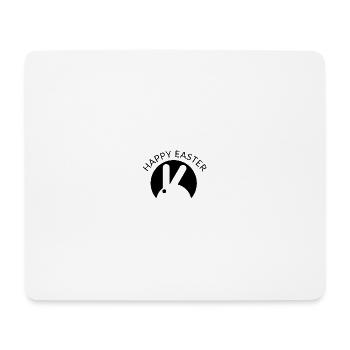 Happy Easter - Mousepad (Querformat) - Weiß - Vorne