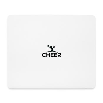 cheerleading Design 3 01 - Mousepad (Querformat) - Weiß - Vorne