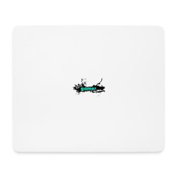 Elite Gamer Motivationsdesign - Mousepad (Querformat) - Weiß - Vorne