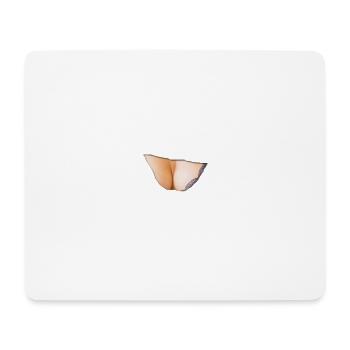 Brust Brüste se341 - Mousepad (Querformat) - Weiß - Vorne