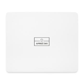 Apreś Ski - Mouse Pad (horizontal) - white - Front