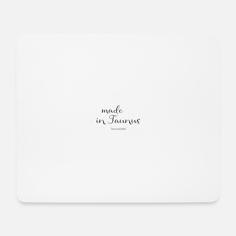 made in Taunus - Mousepad (Querformat) - Weiß